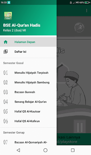 BSE Al-Quran Hadis Kelas 2 MI