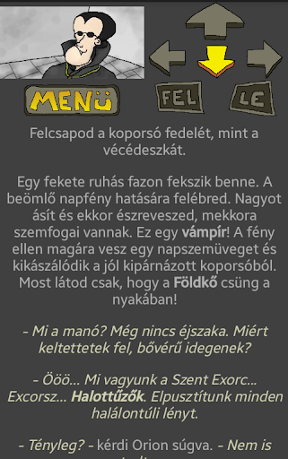Android application Szúnyogember 3 screenshort