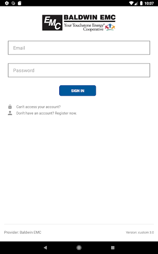 Screenshot of Baldwin EMC