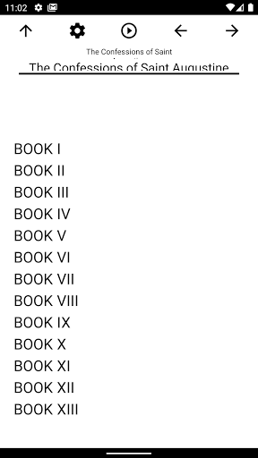 Android application Book, The Confessions of... screenshort
