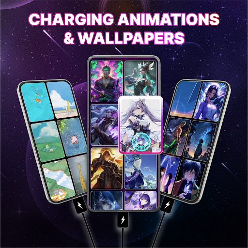 Android application 3D Battery Charging Animation screenshort