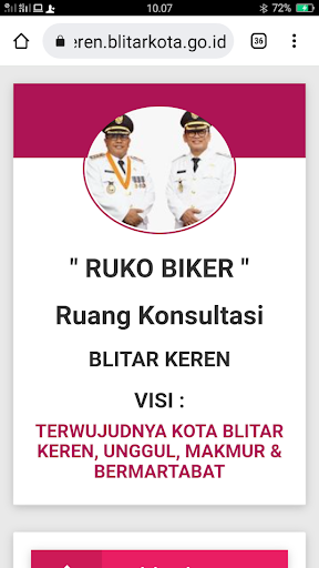 Android application RT KEREN screenshort