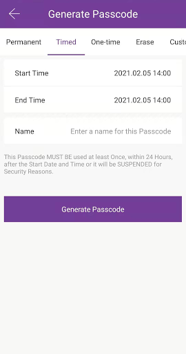 Sentry Smartlock Plus Screen 2