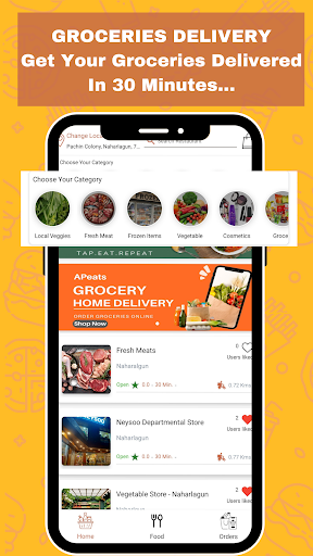 APeats - Food Delivery Screenshot 4 - AppWisp.com