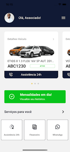 VIPs+ Proteção Veicular Screen 2