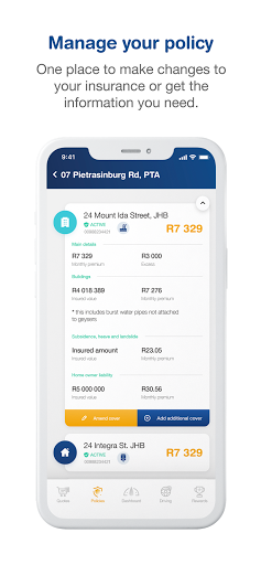 Android application Dialdirect Insurance screenshort