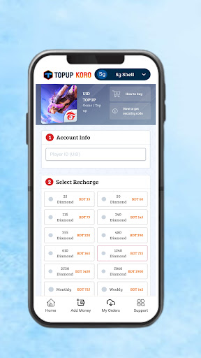 Topup Koro Screen 3
