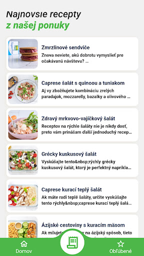 GymFood - Fitness recepty Screen 2