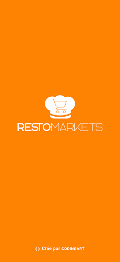 Android application Restomarkets screenshort