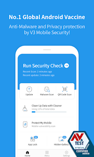 V3 Mobile Security Anti-Virus Screenshot