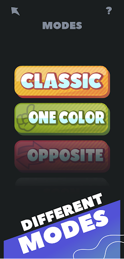 Android application Catch The Hue screenshort