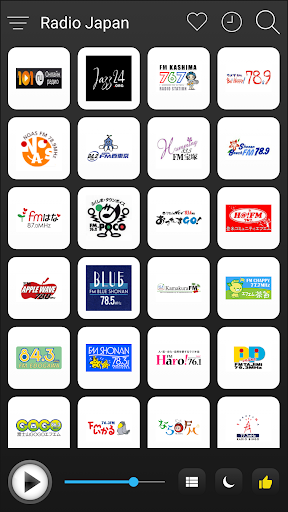 Android application Japan Radio FM AM Music screenshort