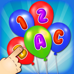 Balloon Pop - ABC 123 Kids