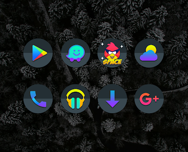 Mavon - Captura de tela do pacote de ícones