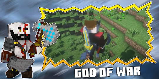 Mod God Of War Minecraft