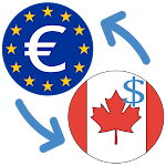Cover Image of Herunterladen Euro to Canadian Dollar  APK