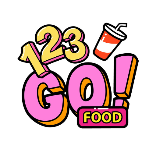 123 Go Food Challenge: food logo
