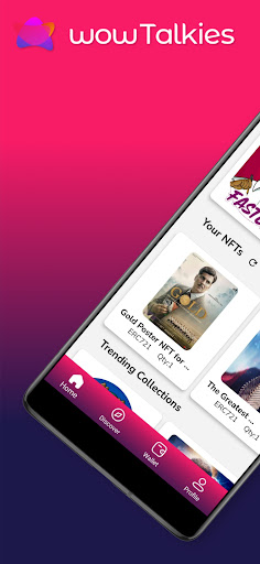 Android application wowTalkies screenshort