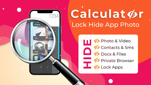 Calculator Lock Hide App Photo  screenshots 5
