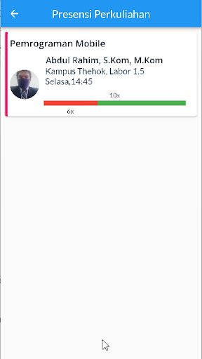 SIAKAD UNAMA Screen 3