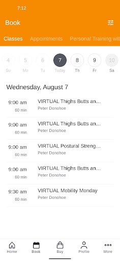 Donohoe Training Screen 2