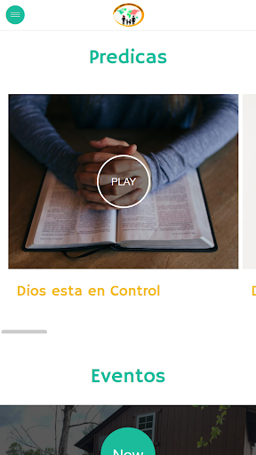 Android application Iglesia Alfa & Omega screenshort