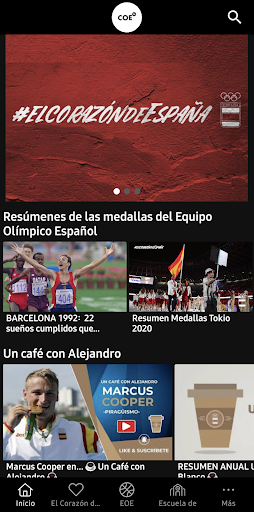 Android application COE TV screenshort
