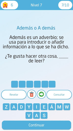 Ortografía y gramática Español