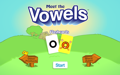 Meet the Vowels Flashcards