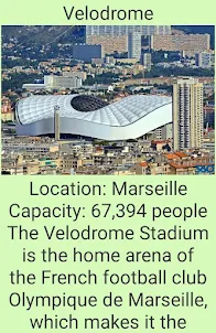 Stadiums in France