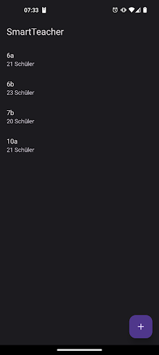 Android application SmartTeacher screenshort