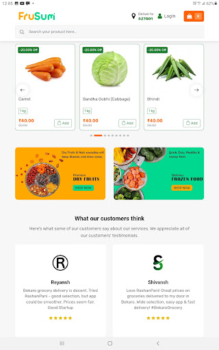 FruSum - Fruits and Veggies