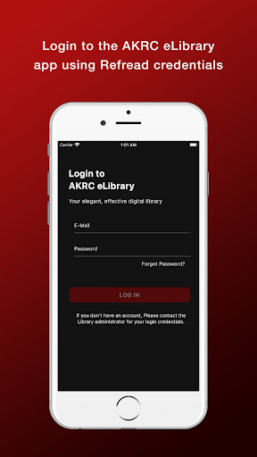 Android application AKRC eLibrary screenshort