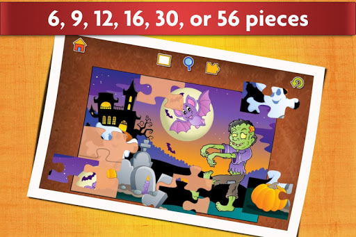 Jigsaw Puzzles Halloween Game for Kids 28.1 screenshots 2