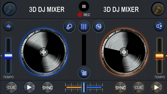 Virtual DJ Mixer - DJ Music 3D