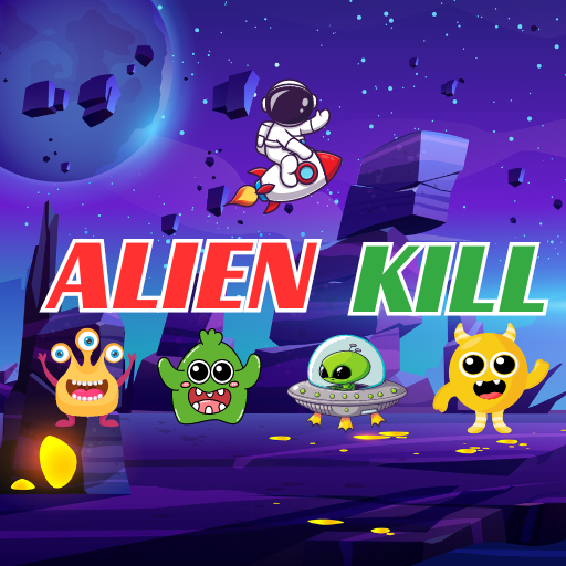 Alien Kill : Run and shoot logo