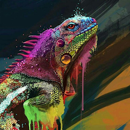 「Background HD Lizard Wallpaper」のアイコン画像