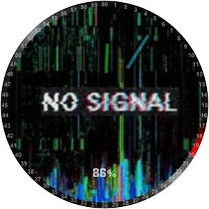 Animated No Signal 2 WatchFace