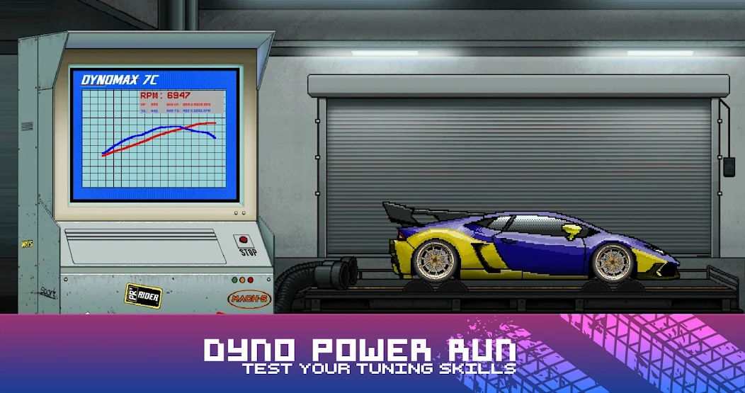 تحميل لعبة Pixel X Racer مهكرة 2024 للاندرويد