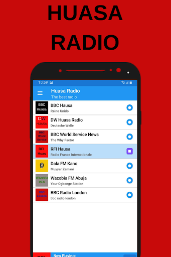 Hausa Radio Stations Screen 2