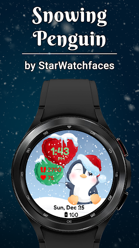 Android application Snowing Penguin screenshort