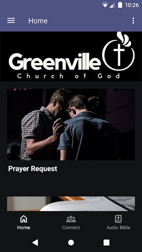 Android application Greenville Church of God screenshort