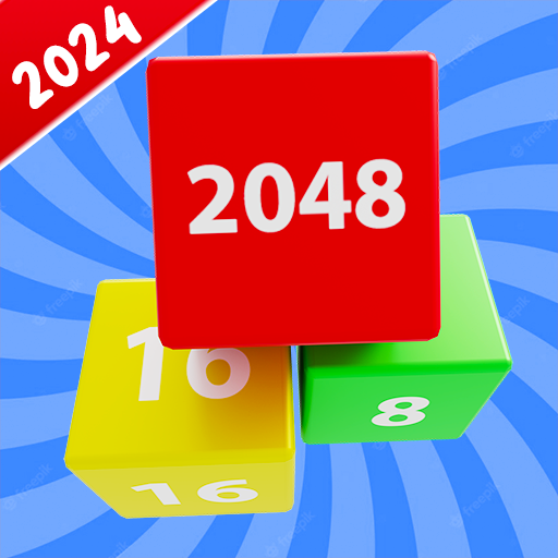 Cube 2048 Merge - Puzzle Game logo
