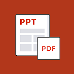 Cover Image of ดาวน์โหลด PPT to PDF Converter app 2.0.4 APK