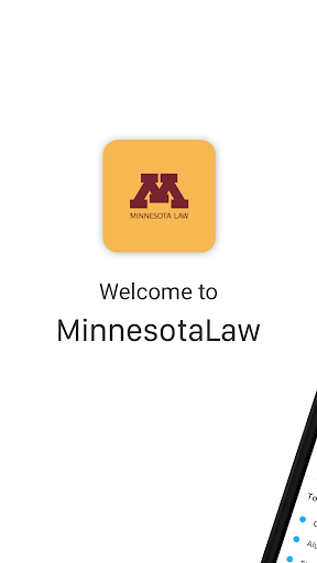 Android application University of Minnesota Law screenshort