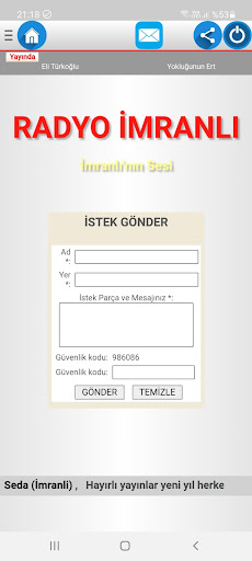 Radyo İmranlı Screen 2