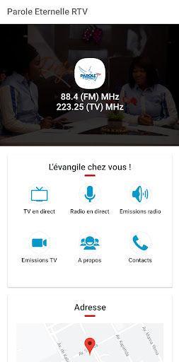 Android application Parole Eternelle RTV screenshort