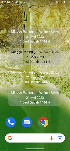 Android application Hitungan Weton Jawa Kuno screenshort
