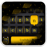 Black Gold Metal Keyboard icon
