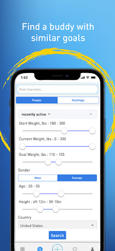 Weight Loss Buddy: Weight Loss Screen 2